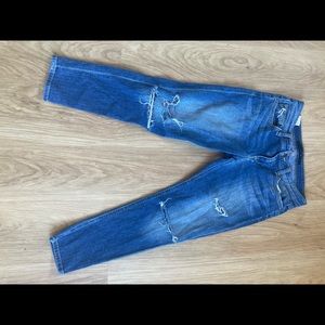 Size 26 Joes Jeans distressed, skinny cropped